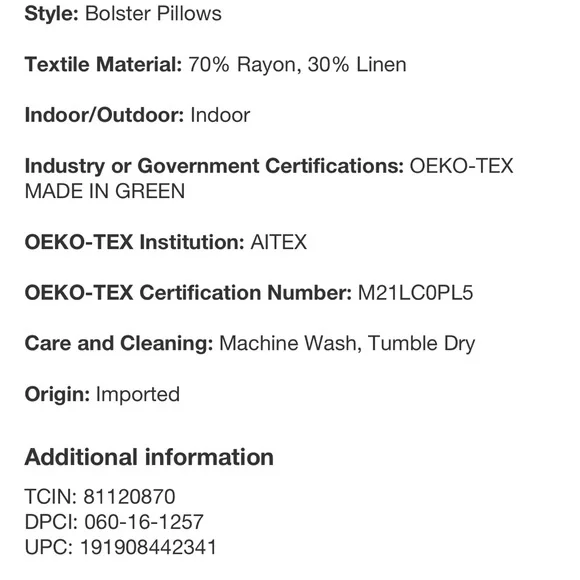 Casaluna Sage Heavyweight Linen Blend Euro Pillow - Picture 10 of 10